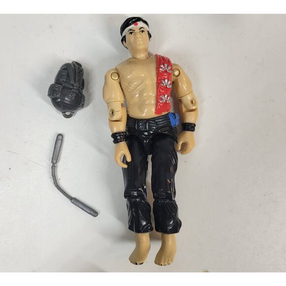 GI Joe 80s Storm Shadow Trip Wire Blow Torch Quick Kick Rip Cord Snow Serpant - Picture 10 of 16